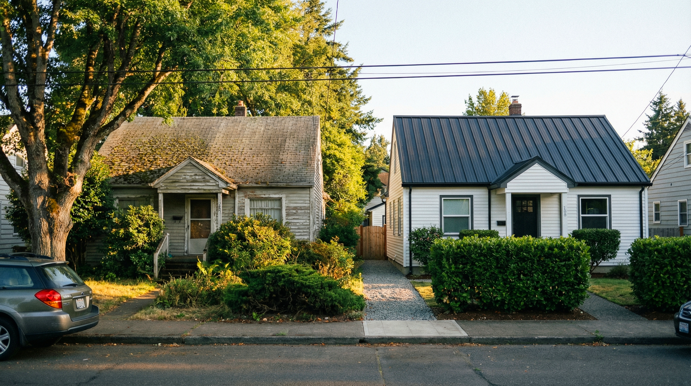 Shingle roof vs metal roof comparison
